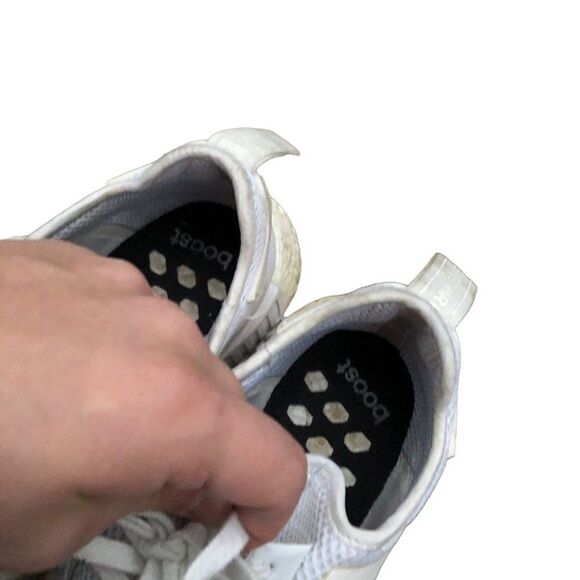 RARE 2016 Adidas NMD R1 White Monochrome Size 11 - Picture 15 of 16